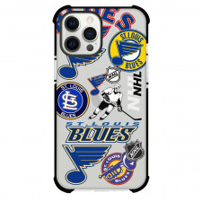 NHL St. Louis Blues Phone Case For iPhone And Samsung Galaxy Devices - St Louis Blues Mania Collage Logo