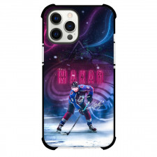 NHL Cale Makar Phone Case For iPhone Samsung Galaxy Pixel OnePlus Vivo Xiaomi Asus Sony Motorola Nokia - Cale Makar Colorado Avalanche Vaporwave Neon Art Poster