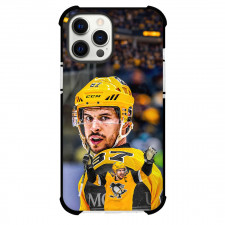 NHL Sidney Crosby Phone Case For iPhone Samsung Galaxy Pixel OnePlus Vivo Xiaomi Asus Sony Motorola Nokia - Sidney Crosby Pittsburgh Penguins Looking Back Candid Poster