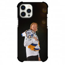 NHL Rasmus Dahlin Phone Case For iPhone Samsung Galaxy Pixel OnePlus Vivo Xiaomi Asus Sony Motorola Nokia - Rasmus Dahlin Buffalo Sabres Portrait On Dark Background