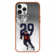 NHL Leon Draisaitl Phone Case For iPhone Samsung Galaxy Pixel OnePlus Vivo Xiaomi Asus Sony Motorola Nokia - Leon Draisaitl Edmonton Oilers Minimalist Number Poster
