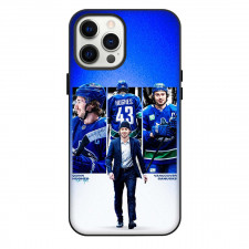NHL Quinn Hughes Phone Case For iPhone Samsung Galaxy Pixel OnePlus Vivo Xiaomi Asus Sony Motorola Nokia - Quinn Hughes Vancouver Canucks Elite Fan Art Edition Poster