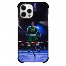 NHL Kirill Kaprizov Phone Case For iPhone Samsung Galaxy Pixel OnePlus Vivo Xiaomi Asus Sony Motorola Nokia - Kirill Kaprizov Minnesota Wild Ice Rink Spotlight Poster