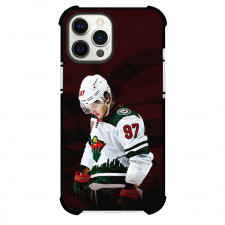 NHL Kirill Kaprizov Phone Case For iPhone Samsung Galaxy Pixel OnePlus Vivo Xiaomi Asus Sony Motorola Nokia - Kirill Kaprizov Minnesota Wild Looking Down Portrait Poster