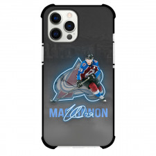 NHL Nathan MacKinnon Phone Case For iPhone Samsung Galaxy Pixel OnePlus Vivo Xiaomi Asus Sony Motorola Nokia - Nathan MacKinnon Colorado Avalanche Blue Glow Signature Poster