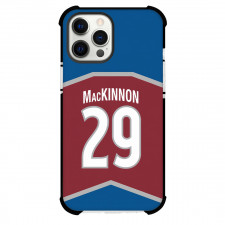 NHL Nathan MacKinnon Phone Case For iPhone Samsung Galaxy Pixel OnePlus Vivo Xiaomi Asus Sony Motorola Nokia - Nathan MacKinnon Colorado Avalanche Jersey Number 29 Minimalist Poster