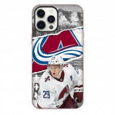 NHL Nathan MacKinnon Phone Case For iPhone Samsung Galaxy Pixel OnePlus Vivo Xiaomi Asus Sony Motorola Nokia - Nathan MacKinnon Colorado Avalanche Mountain Aesthetic Poster