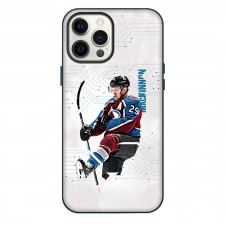 NHL Nathan MacKinnon Phone Case For iPhone Samsung Galaxy Pixel OnePlus Vivo Xiaomi Asus Sony Motorola Nokia - Nathan MacKinnon Colorado Avalanche Tech Circuit Hockey Poster