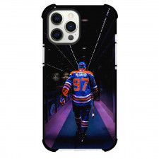 NHL Connor McDavid Phone Case For iPhone Samsung Galaxy Pixel OnePlus Vivo Xiaomi Asus Sony Motorola Nokia - Connor McDavid Edmonton Oilers Tunnel Walk Aesthetic Poster