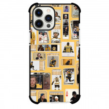 NHL David Pastrnak Phone Case For iPhone Samsung Galaxy Pixel OnePlus Vivo Xiaomi Asus Sony Motorola Nokia - David Pastrnak Boston Bruins Vintage Moodboard Hockey Poster