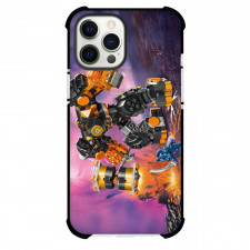 Ninjago Cole Phone Case For iPhone and Samsung Galaxy Devices - Cole Elemental Earth Mech Illustration