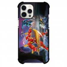 Ninjago Kai Phone Case For iPhone and Samsung Galaxy Devices - Kai Elemental Fire Mech Fighting