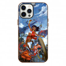 Nadia The Secret of Blue Water Nadia La Arwall Phone Case For iPhone Samsung Galaxy Pixel OnePlus Vivo Xiaomi Asus Sony Motorola Nokia - Nadia La Arwall Running Away Portrait Poster