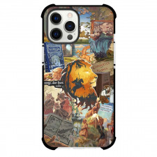 The Chronicles Of Narnia Aslan Phone Case For iPhone Samsung Galaxy Pixel OnePlus Vivo Xiaomi Asus Sony Motorola Nokia - Aslan Fantasy Collage Poster