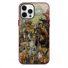 The Chronicles Of Narnia Aslan Phone Case For iPhone Samsung Galaxy Pixel OnePlus Vivo Xiaomi Asus Sony Motorola Nokia - Aslan Fantasy Movie Book Collage Poster