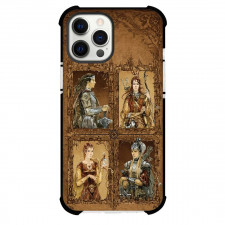 The Chronicles Of Narnia Phone Case For iPhone Samsung Galaxy Pixel OnePlus Vivo Xiaomi Asus Sony Motorola Nokia - The Chronicles Of Narnia Kings And Queens Retro Poster