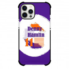 Nascar Phone Case For iPhone and Samsung Galaxy Devices - Nascar Denny Hamlin 11 FedEx Graphic Art Poster