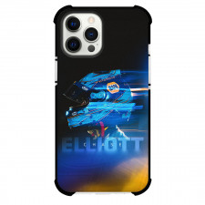 Nascar Phone Case For iPhone and Samsung Galaxy Devices - Nascar Chase Elliott Side Portrait With Helmet Poster