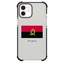 Angola Phone Case For iPhone Samsung Galaxy Pixel OnePlus Vivo Xiaomi Asus Sony Motorola Nokia - Angola Flag Sticker