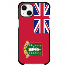 British Virgin Islands Phone Case For iPhone Samsung Galaxy Pixel OnePlus Vivo Xiaomi Asus Sony Motorola Nokia - British Virgin Islands Red Flag Poster