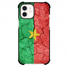 Burkina Faso Phone Case For iPhone Samsung Galaxy Pixel OnePlus Vivo Xiaomi Asus Sony Motorola Nokia - Burkina Faso Flag On The Cracked Earth Poster
