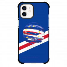 Cape Verde Phone Case For iPhone Samsung Galaxy Pixel OnePlus Vivo Xiaomi Asus Sony Motorola Nokia - Cape Verde Flag 3D Round Illustration Art