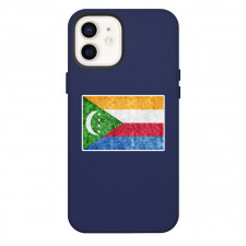 Comoros Phone Case For iPhone Samsung Galaxy Pixel OnePlus Vivo Xiaomi Asus Sony Motorola Nokia - Comoros Flag Grunge Effect Sticker