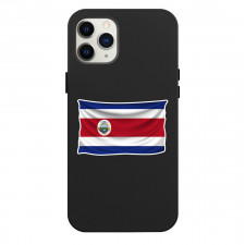 Costa Rica Phone Case For iPhone Samsung Galaxy Pixel OnePlus Vivo Xiaomi Asus Sony Motorola Nokia - Costa Rica Flag Blowing Sticker