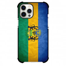 Gabon Phone Case For iPhone Samsung Galaxy Pixel OnePlus Vivo Xiaomi Asus Sony Motorola Nokia - Gabon Current Flag And Coat Of Arms Poster