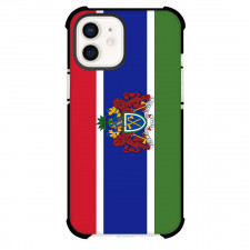 Gambia Phone Case For iPhone Samsung Galaxy Pixel OnePlus Vivo Xiaomi Asus Sony Motorola Nokia - Gambia Flag And Coat Of Arms Poster