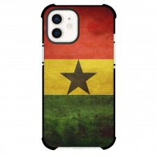 Ghana Phone Case For iPhone Samsung Galaxy Pixel OnePlus Vivo Xiaomi Asus Sony Motorola Nokia - Ghana Vintage Flag Poster