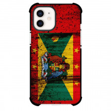 Grenada Phone Case For iPhone Samsung Galaxy Pixel OnePlus Vivo Xiaomi Asus Sony Motorola Nokia - Grenada Flag Grunge Effect Poster