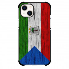 Guinea Phone Case For iPhone Samsung Galaxy Pixel OnePlus Vivo Xiaomi Asus Sony Motorola Nokia - Guinea Flag Art On Wood Poster