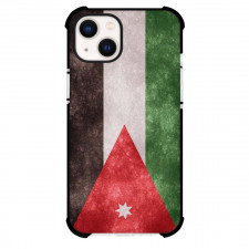 Jordan Phone Case For iPhone Samsung Galaxy Pixel OnePlus Vivo Xiaomi Asus Sony Motorola Nokia - Jordan Flag Grunge Effect Poster