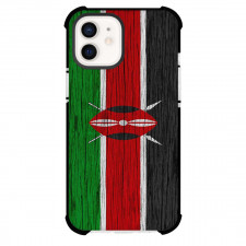 Kenya Phone Case For iPhone Samsung Galaxy Pixel OnePlus Vivo Xiaomi Asus Sony Motorola Nokia - Kenya Flag Art On Wood Poster