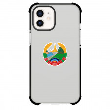 Laos Phone Case For iPhone Samsung Galaxy Pixel OnePlus Vivo Xiaomi Asus Sony Motorola Nokia - Laos National Emblem Sticker