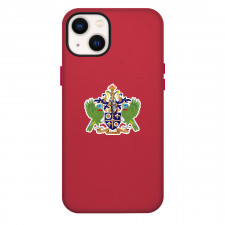 Saint Lucia Phone Case For iPhone Samsung Galaxy Pixel OnePlus Vivo Xiaomi Asus Sony Motorola Nokia - Saint Lucia Coat of Arms Sticker