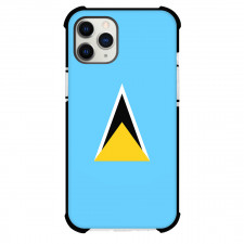 Saint Lucia Phone Case For iPhone Samsung Galaxy Pixel OnePlus Vivo Xiaomi Asus Sony Motorola Nokia - Saint Lucia Flag Poster