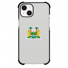 Sierra Leone Phone Case For iPhone Samsung Galaxy Pixel OnePlus Vivo Xiaomi Asus Sony Motorola Nokia - Sierra Leone Coat of Arms Sticker