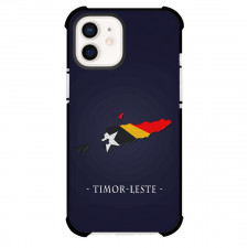 Timor-Leste Phone Case For iPhone Samsung Galaxy Pixel OnePlus Vivo Xiaomi Asus Sony Motorola Nokia - Timor-Leste Flag Map Poster