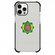 Turkmenistan Phone Case For iPhone Samsung Galaxy Pixel OnePlus Vivo Xiaomi Asus Sony Motorola Nokia - Turkmenistan National Emblem Sticker