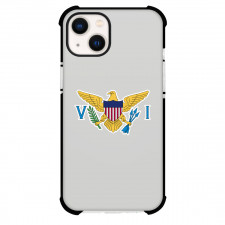 US Virgin Islands Phone Case For iPhone Samsung Galaxy Pixel OnePlus Vivo Xiaomi Asus Sony Motorola Nokia - US Virgin Islands Flag Sticker