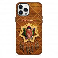 Native American Cherokee Tribe Phone Case For iPhone Samsung Galaxy Pixel OnePlus Vivo Xiaomi Asus Sony Motorola Nokia - Cherokee Tribe Wolf Clan Mask Poster
