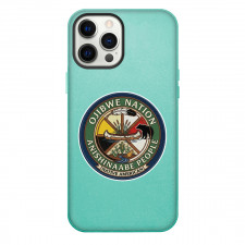 Native American Phone Case For iPhone Samsung Galaxy Pixel OnePlus Vivo Xiaomi Asus Sony Motorola Nokia - Native American Ojibwe Nation Logo Sticker