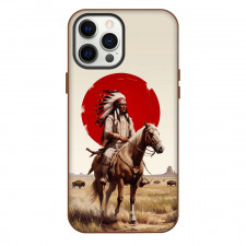 Native American Phone Case For iPhone Samsung Galaxy Pixel OnePlus Vivo Xiaomi Asus Sony Motorola Nokia - Native American Warrior Ride Poster