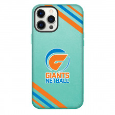 Giants Netball Phone Case For iPhone Samsung Galaxy Pixel OnePlus Vivo Xiaomi Asus Sony Motorola Nokia - Large Logo With Stripe