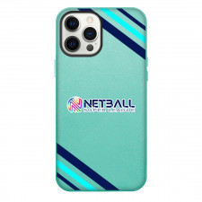 Netball Super League Phone Case For iPhone Samsung Galaxy Pixel OnePlus Vivo Xiaomi Asus Sony Motorola Nokia - Large Logo With Stripe