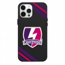 Loughborough Lightning Phone Case For iPhone Samsung Galaxy Pixel OnePlus Vivo Xiaomi Asus Sony Motorola Nokia - Large Logo With Stripe