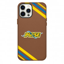 Central Pulse Phone Case For iPhone Samsung Galaxy Pixel OnePlus Vivo Xiaomi Asus Sony Motorola Nokia - Large Logo With Stripe