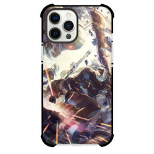 NieR Automata 2B For iPhone Samsung Galaxy Pixel OnePlus Vivo Xiaomi Asus Sony Motorola Nokia - 2B And 9S Fighting Illustration
